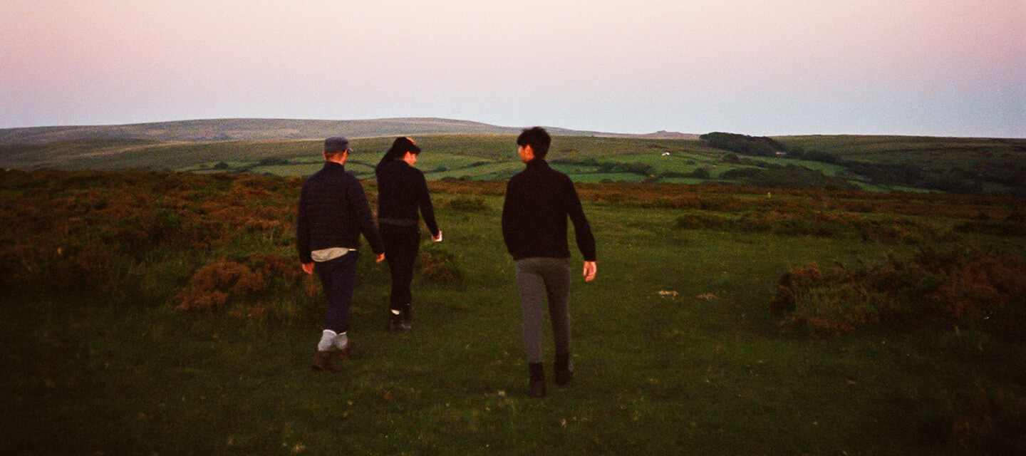 People on the hill People on the hill